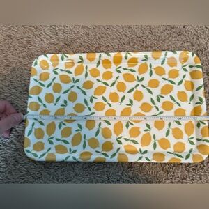 Lemon Pattern melamine Serving Tray